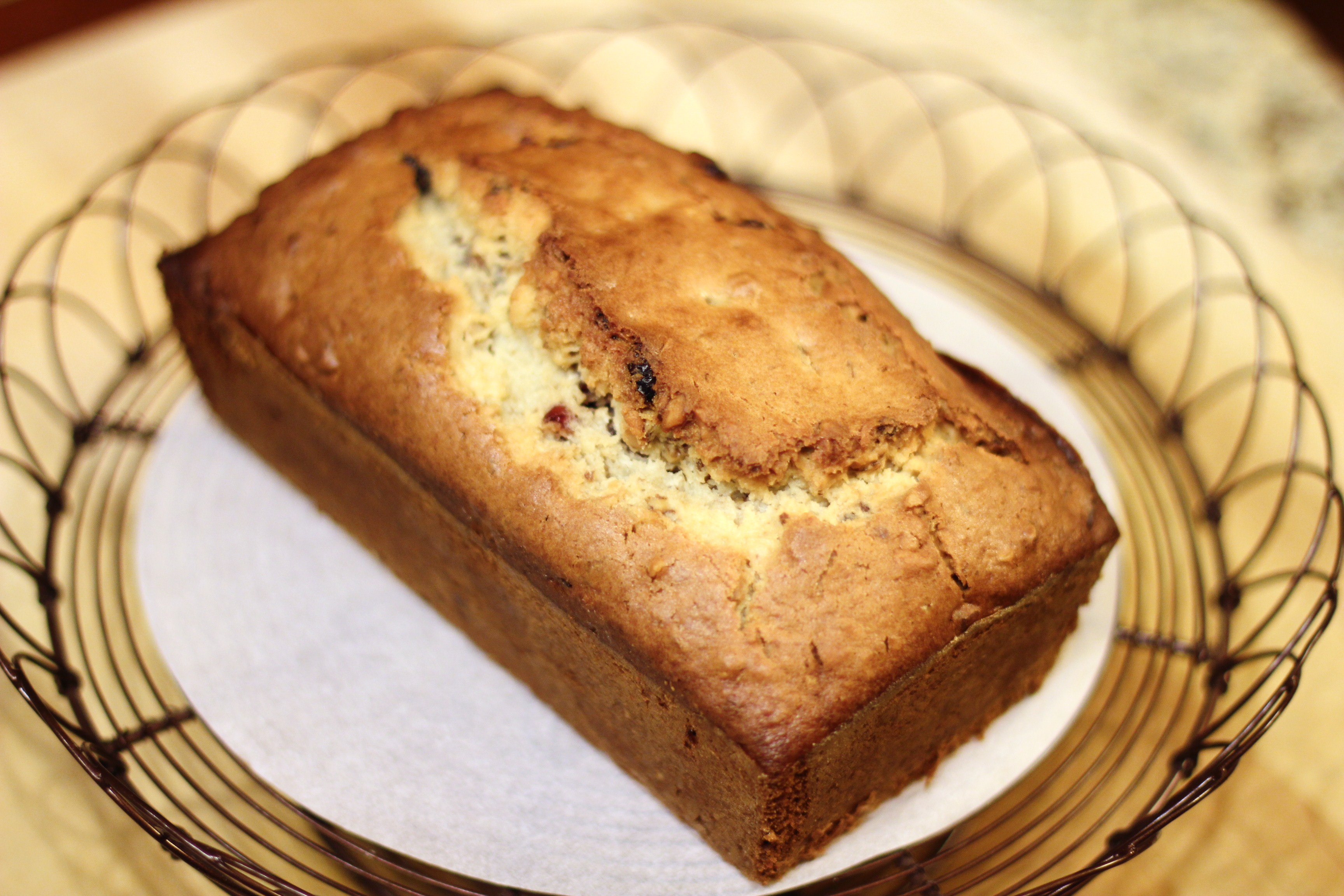 Recipe: Cranberry Walnut Bread - One Hundred Dollars a Month