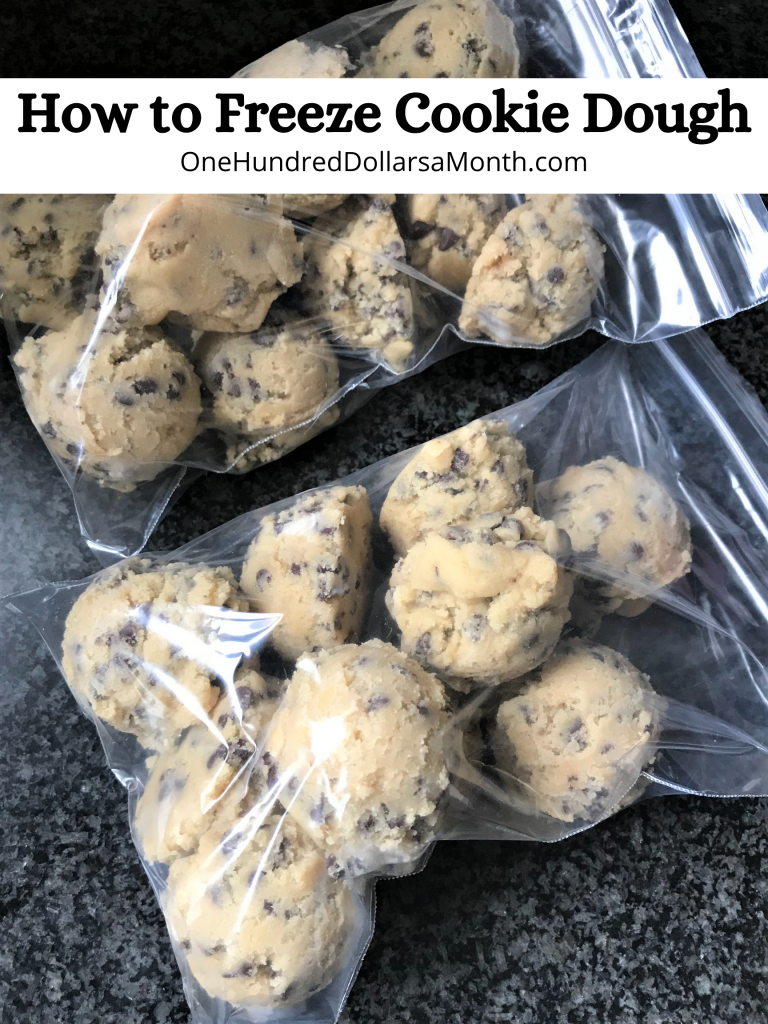 how-to-freeze-cookie-dough-one-hundred-dollars-a-month