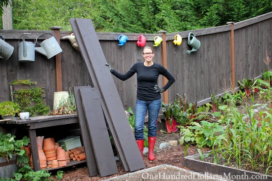 Building New Garden Boxes One Hundred Dollars A Month