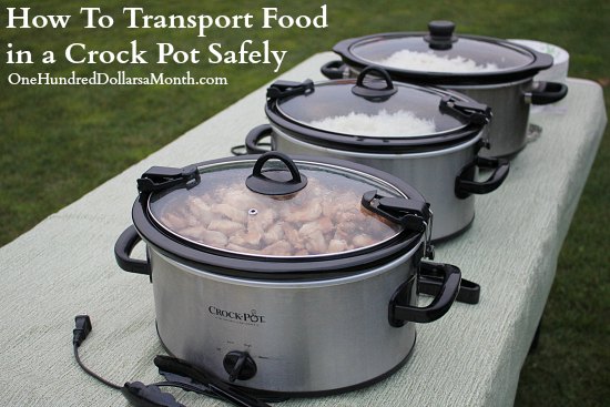 Transport Your Slow Cooker in Style