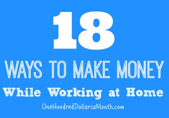 How to Make Money  Working at Home  Income  Earning  Ideas  