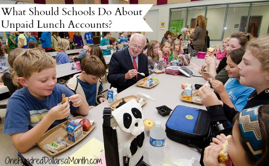 What Should Schools Do About Unpaid Lunch Accounts?