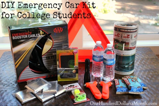 Create a DIY Car Emergency Kit