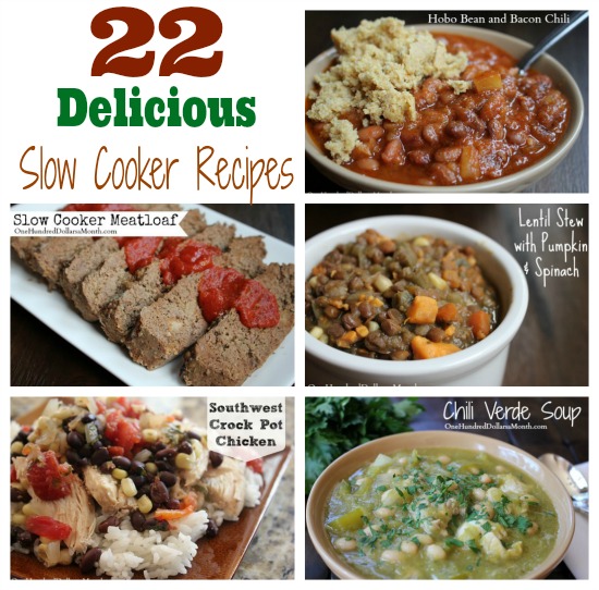 22 Slow Cooker Recipes to Help Make Dinner Stress-Free - One Hundred ...