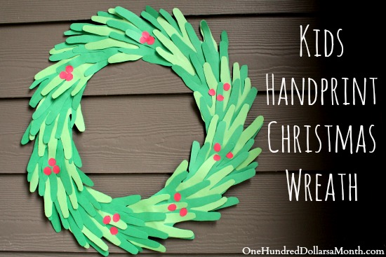 DIY Christmas Wreath Craft for Kids: Make an Easy Holiday Wreath Out of Construction  Paper, Crafts