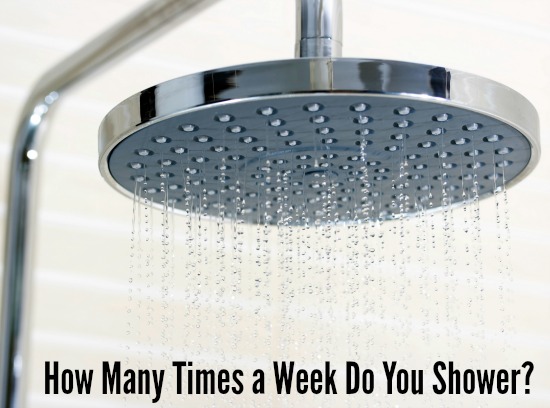 How Many Times A Week Do You Shower One Hundred Dollars A Month