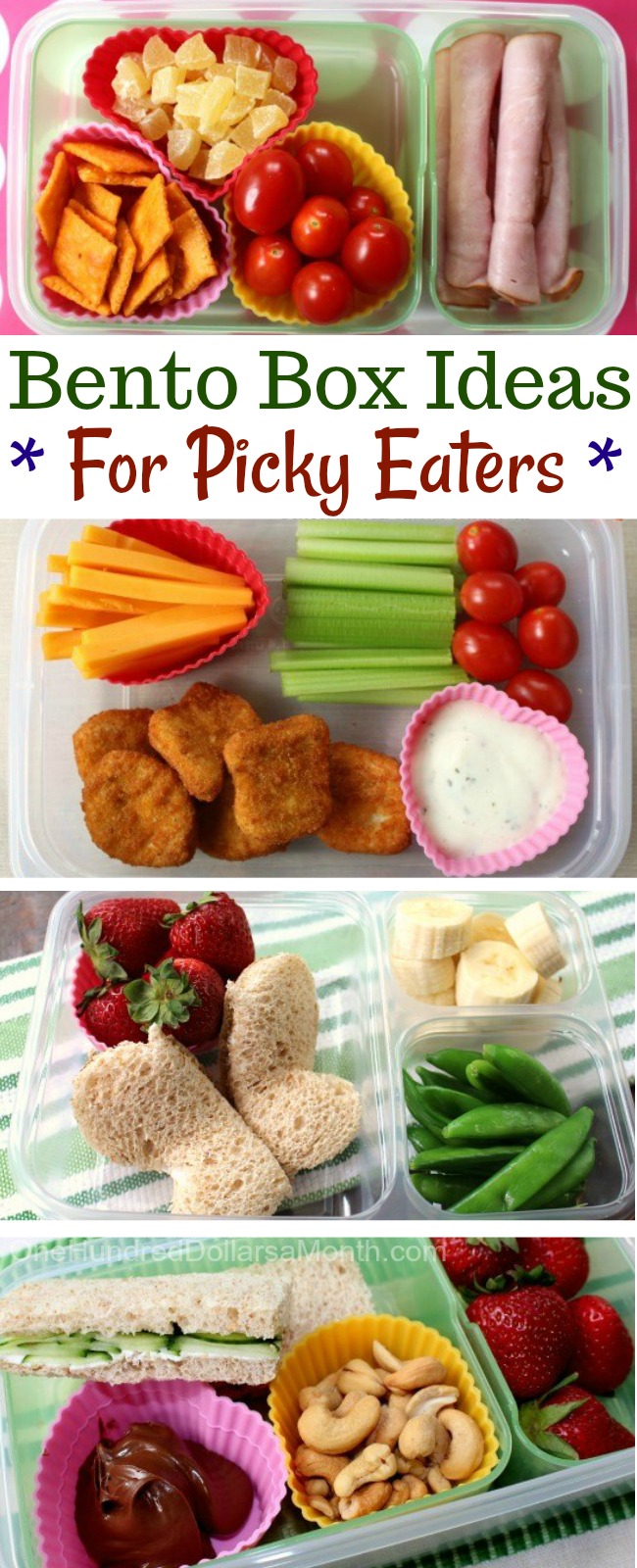 Easy Bento Lunch Box Ideas (Picky-Eater Approved)
