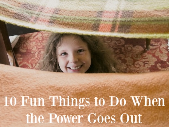 5 things to do when the power is out