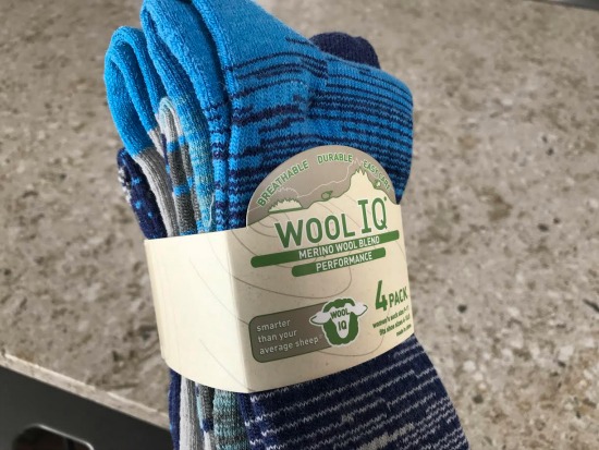 wool iq socks