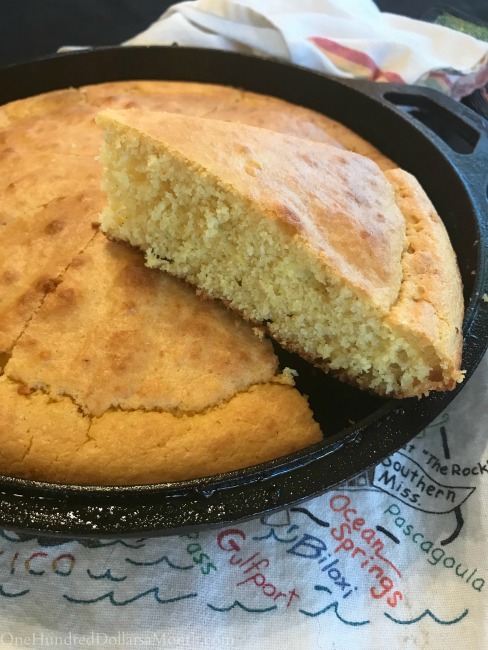 Mrs. Hillbilly's Favorite Southern Skillet Cornbread Recipe - One ...