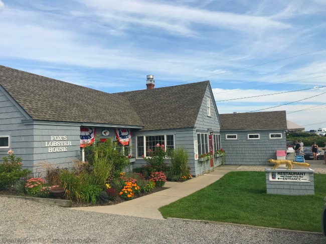 Fox's Lobster House - York, Maine - One Hundred Dollars a Month