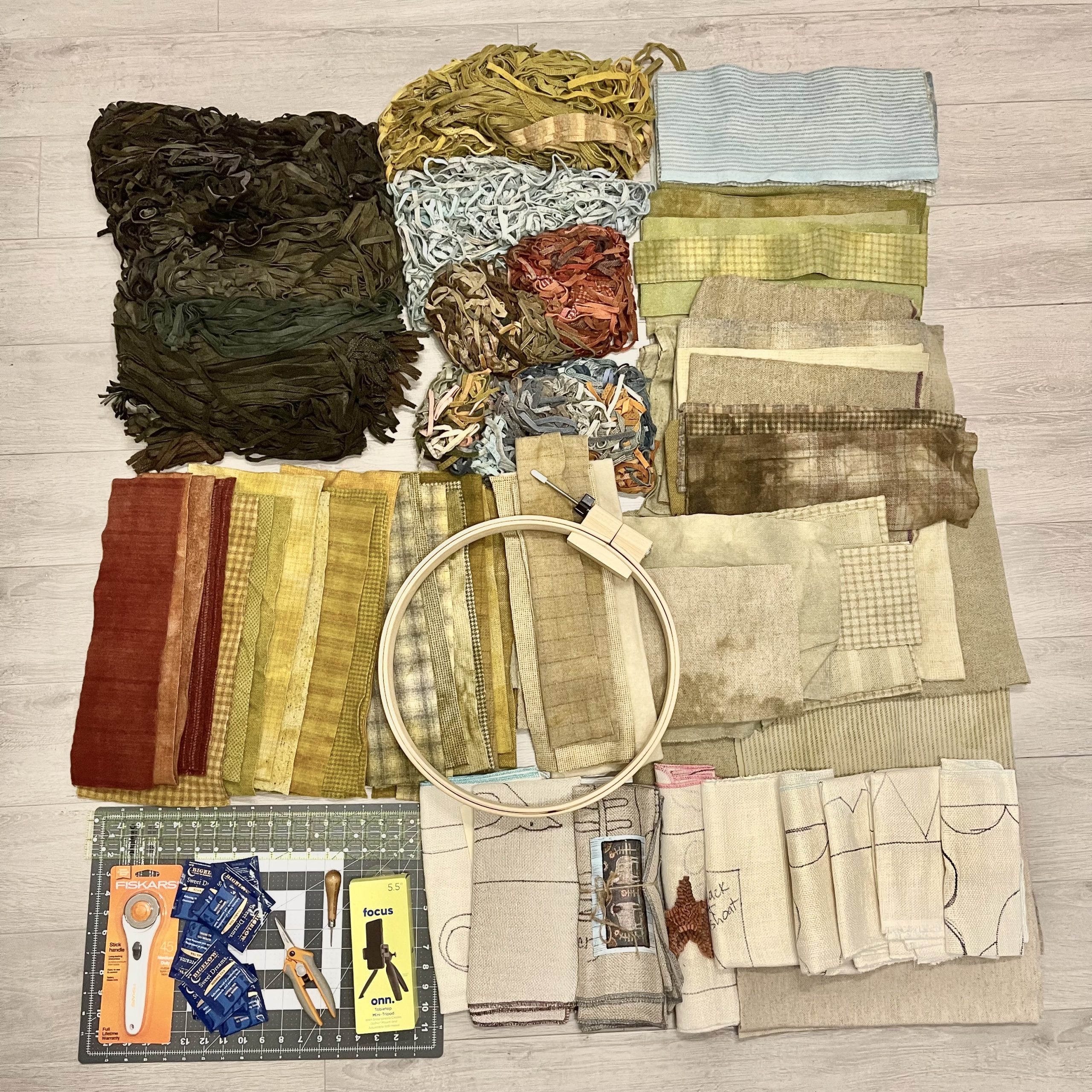 Rug Hooking Supplies - One Hundred Dollars A Month